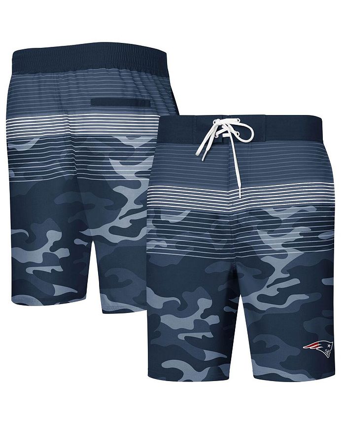 G Iii Sports By Carl Banks Mens Navy New England Patriots Wave Swim Trunks Macys 
