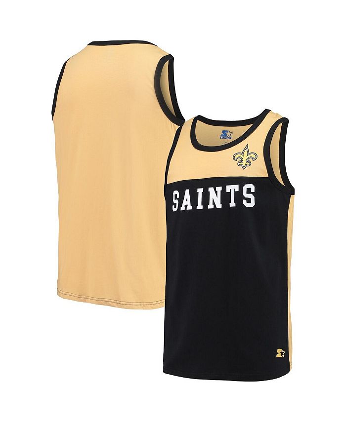 New Orleans Saints Gold Jersey Dress - BLACK & GOLD SPORTS