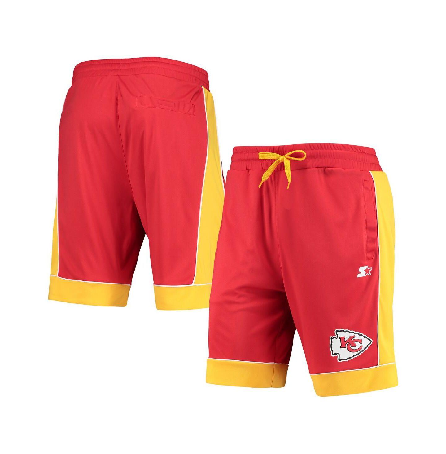 Мужские шорты Starter Red, Gold Kansas City Chiefs Fan Favorite Fashion — фото 1