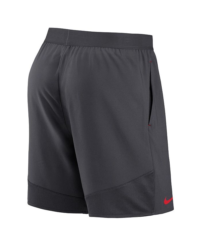 Nike Men's Anthracite Kansas City Chiefs Stretch Woven Shorts & Reviews ...