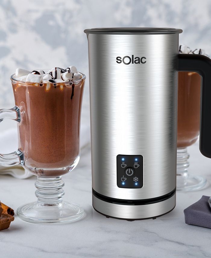 SOLAC Pro Foam Stainless Steel Milk Frother & Hot Chocolate Mixer Macy's
