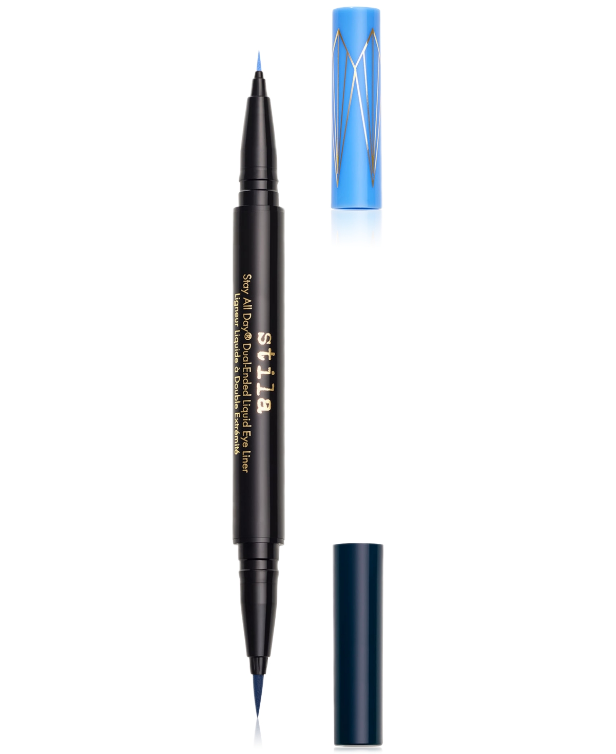 Stila Stay All Day Dual-ended Liquid Eye Liner In Periwnkle,midnight [wn]
