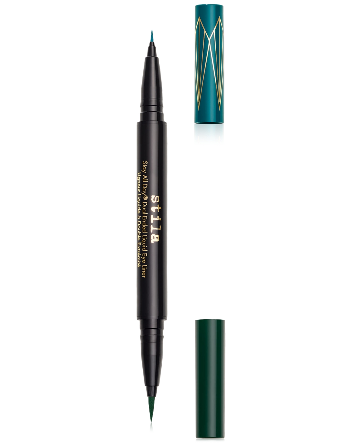 Stila Stay All Day Dual-ended Liquid Eye Liner In Teal,vivid Jane [wn]