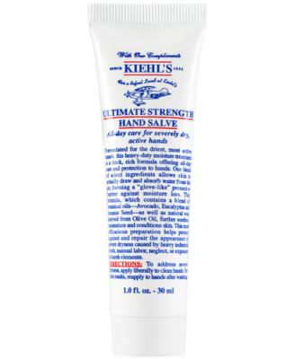 Kiehl's Since 1851 - FREE Full-Size 75 ml ultimate strength hand cream with any $65 Kiehl's purchase, a $22 value!