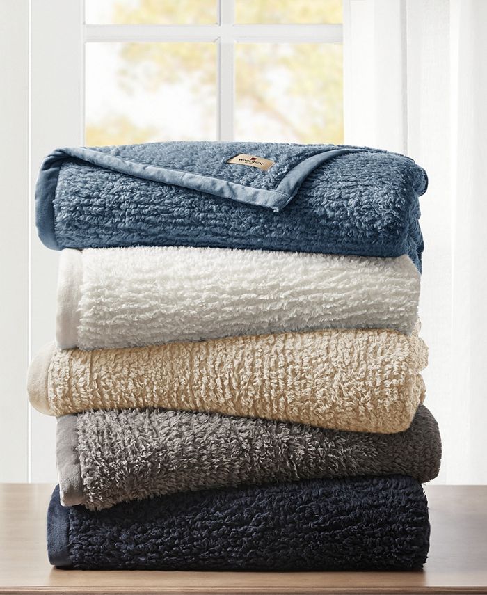Woolrich Burlington Berber Blankets & Reviews Blankets & Throws Bed