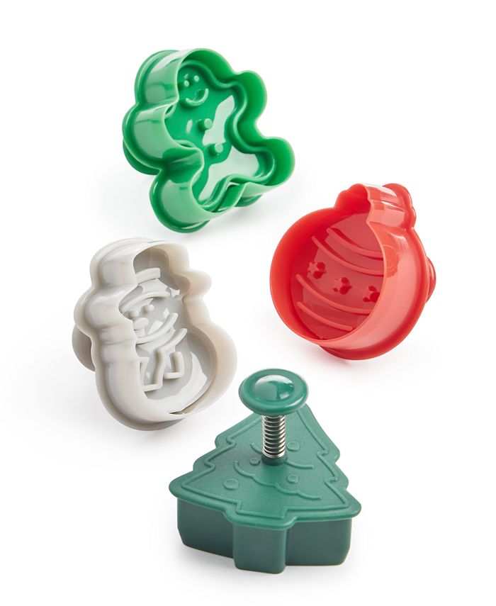 Martha Stewart Collection PieCrust Cutters, Set of 4, Created for Macy