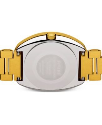 Men's Swiss Original DiaStar Gold-Tone Stainless Steel Bracelet Watch 35mm