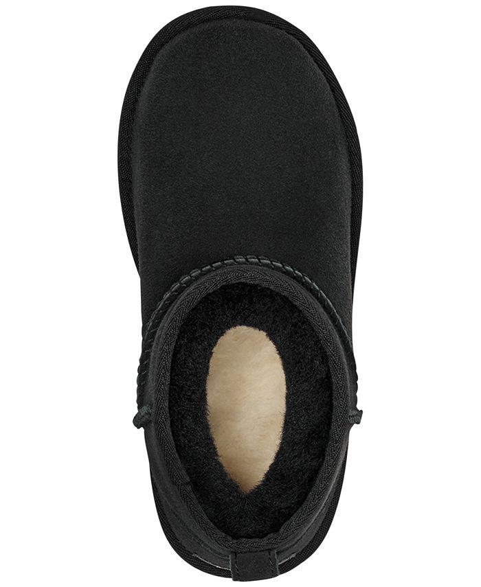 UGG® Kids Classic Ultra Mini Twinface Sheepskin Booties - Macy's