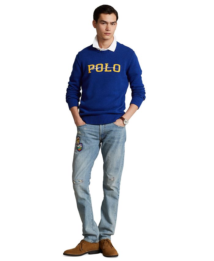 Polo Ralph Lauren Men's Logo Cotton Sweater Macy's