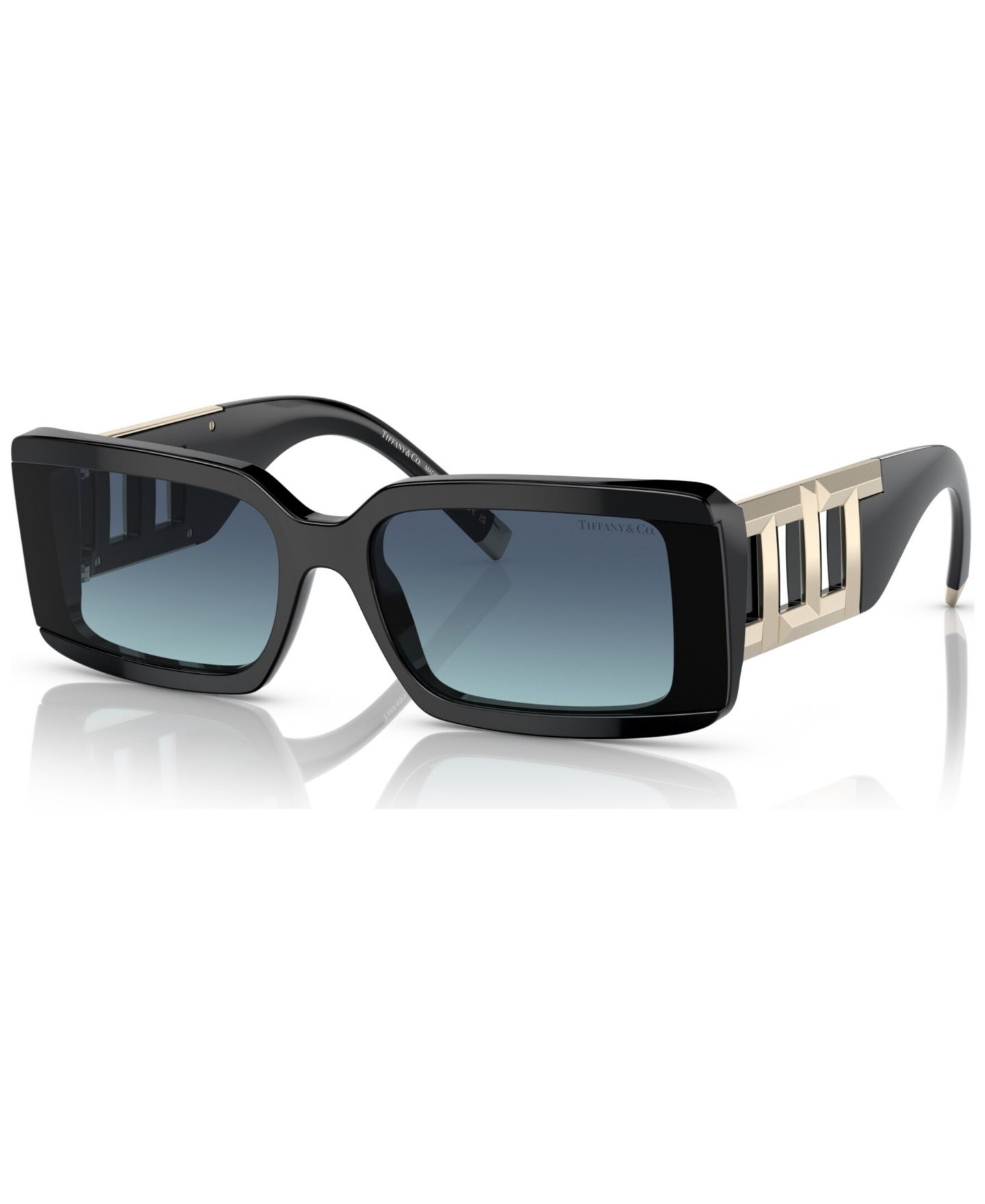Женские солнцезащитные очки Tiffany & Co. Sunglasses, TF4197, цвет: Чёрный — фото 1