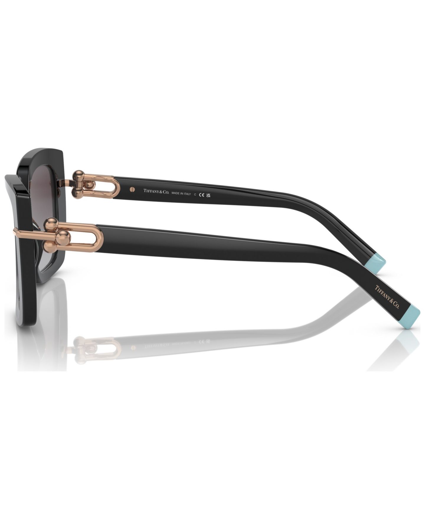 Женские солнцезащитные очки Tiffany & Co. Sunglasses, TF419953-Y, цвет: Чёрный — фото 3
