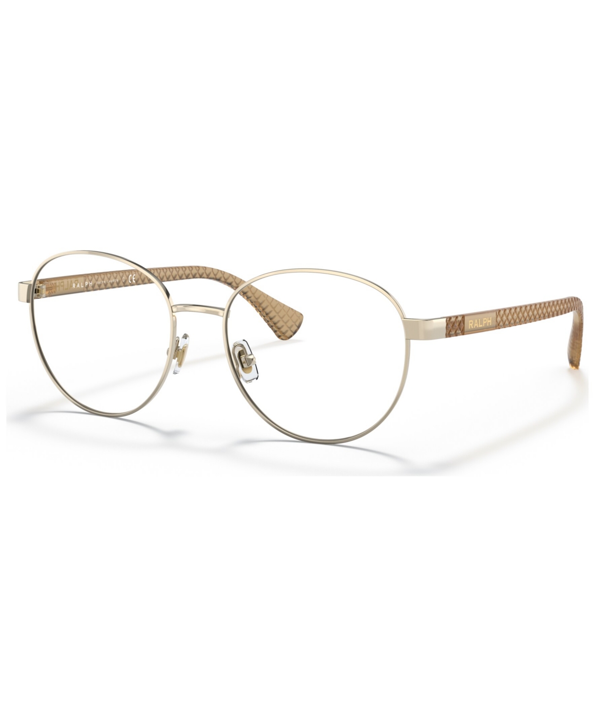 Women's Round Eyeglasses RA6050 - Shiny Rose Gold-Tone