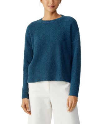 Eileen Fisher Women's Crewneck Boxy Fit 