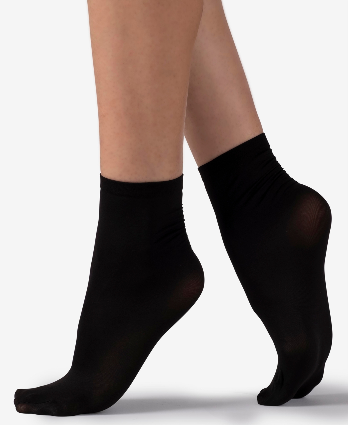 Lechery Italian Made Matte Silk Opaque Socks