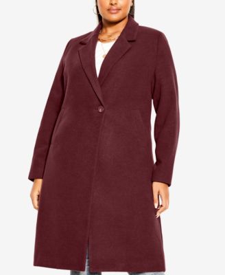 Plus Size Effortless Chic Coat