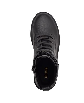 GUESS Orana veterboots met siergesp zwart/goud