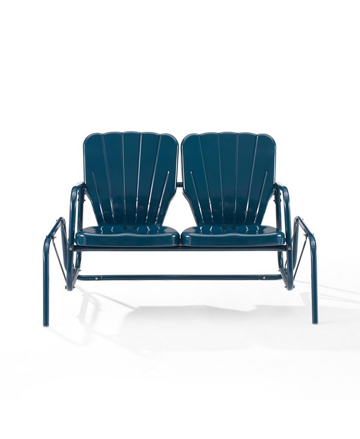 Crosley Ridgeland Outdoor Metal Loveseat Glider Macy's