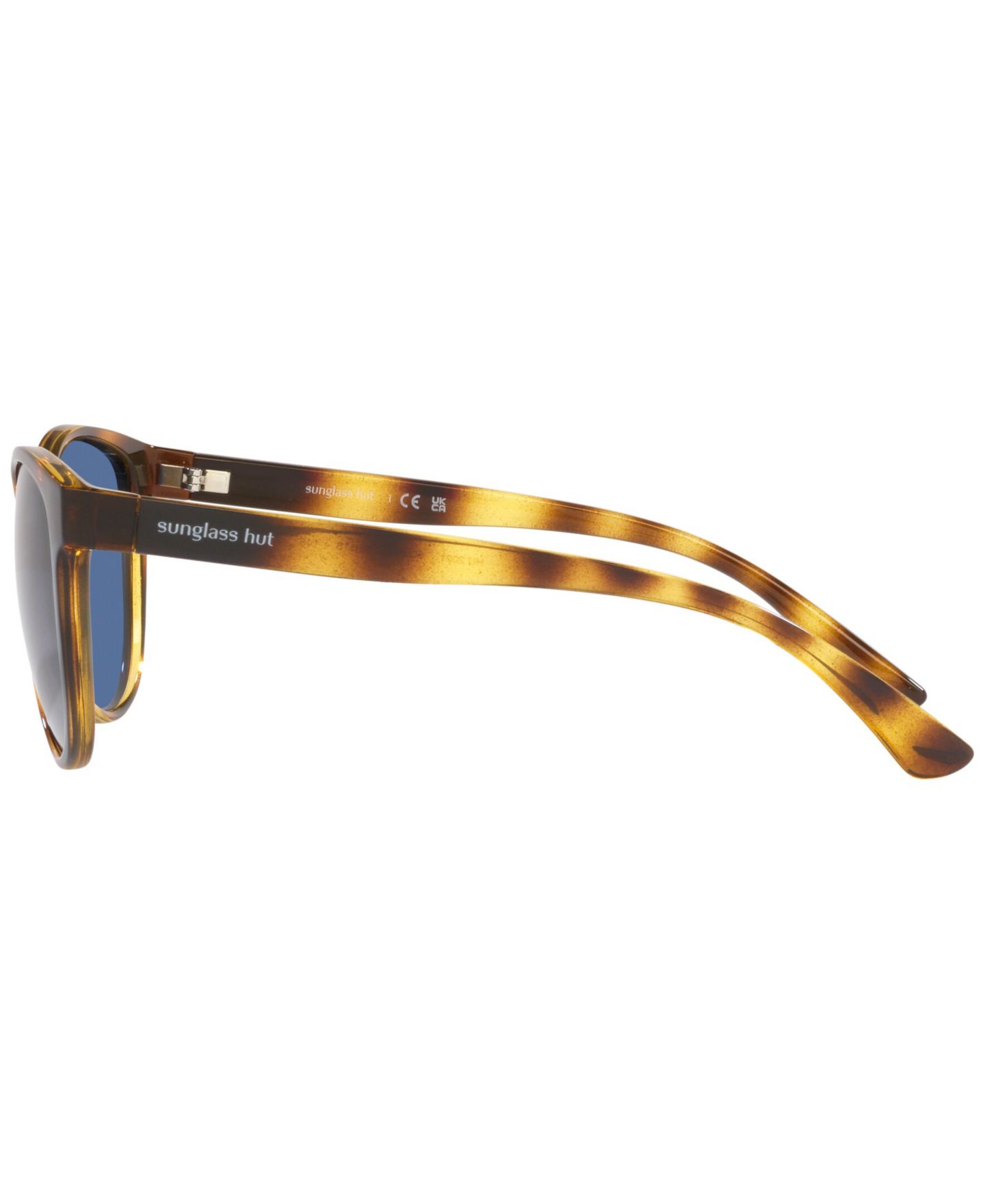 Женские солнцезащитные очки Sunglass Hut Collection Sunglasses, HU202155-X, цвет: Блестящий гавана — фото 3