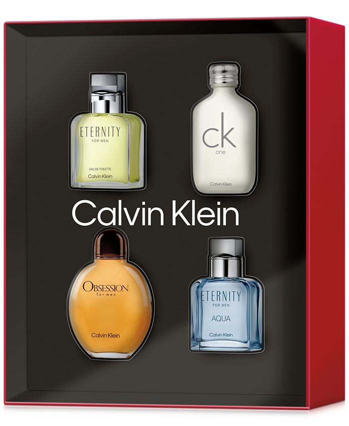 Calvin Klein 4-Pc. Men's Cologne Gift Set - Macy's