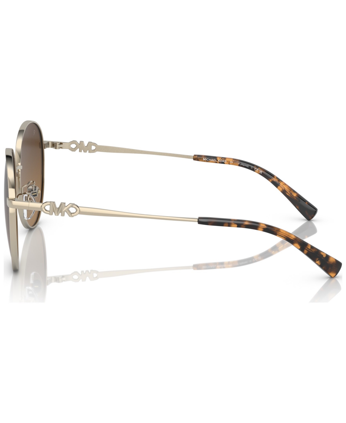 Shop Michael Kors Women's Polarized Sunglasses, Mk1119 In Light Gold-tone