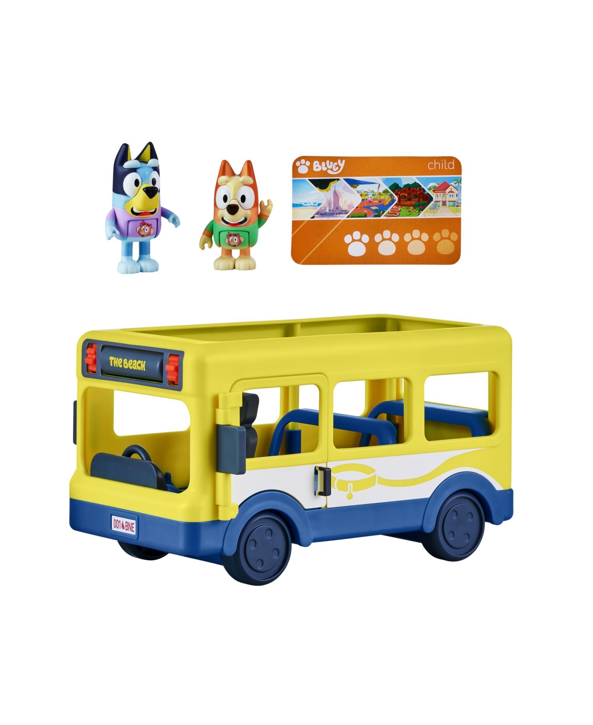 Bluey Kids' Bri Adventure Bus Series 7 In Multi Color