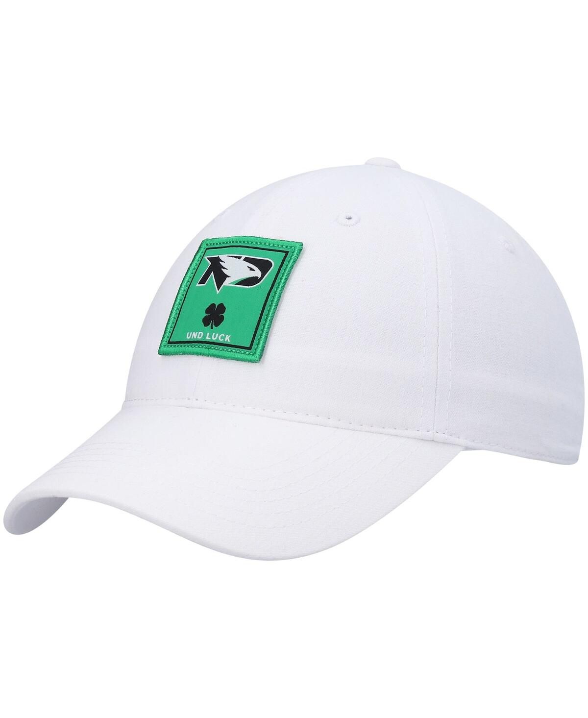 Men's White North Dakota Dream Adjustable Hat - White