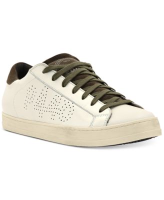 P448 - Men's F22 John Perforated Logo Low-Top Sneaker