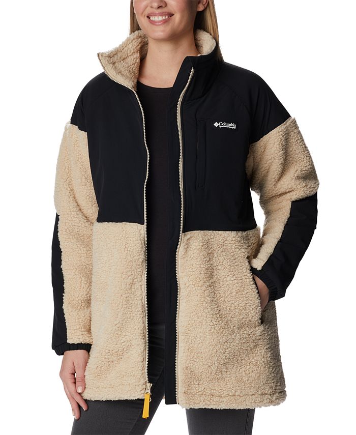 Columbia Women's Ballistic Ridge Fleece Zip-Up Jacket - Macy's