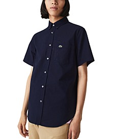 Men's Regular-Fit Solid Oxford Shirt 