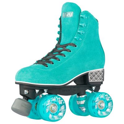 Evoke Roller Skates For Women - Stylish Suede Quad Skates