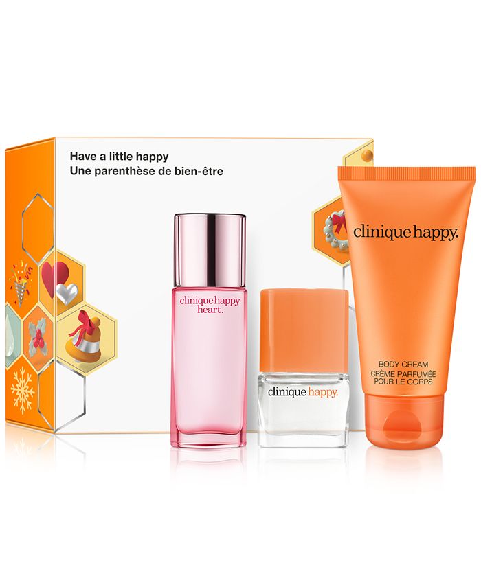 Clinique 3-Pc. Have A Little Happy Fragrance Set, Created for Macy's & Reviews Beauty Gift Sets - Beauty - Macy's