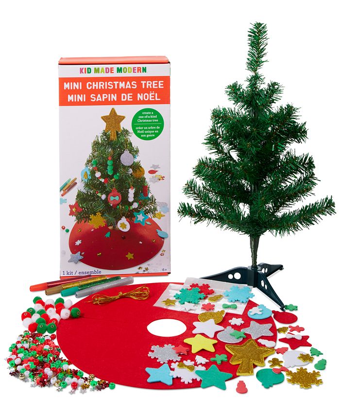 Kid Made Modern Mini Christmas Tree Decorating Kit Macy's