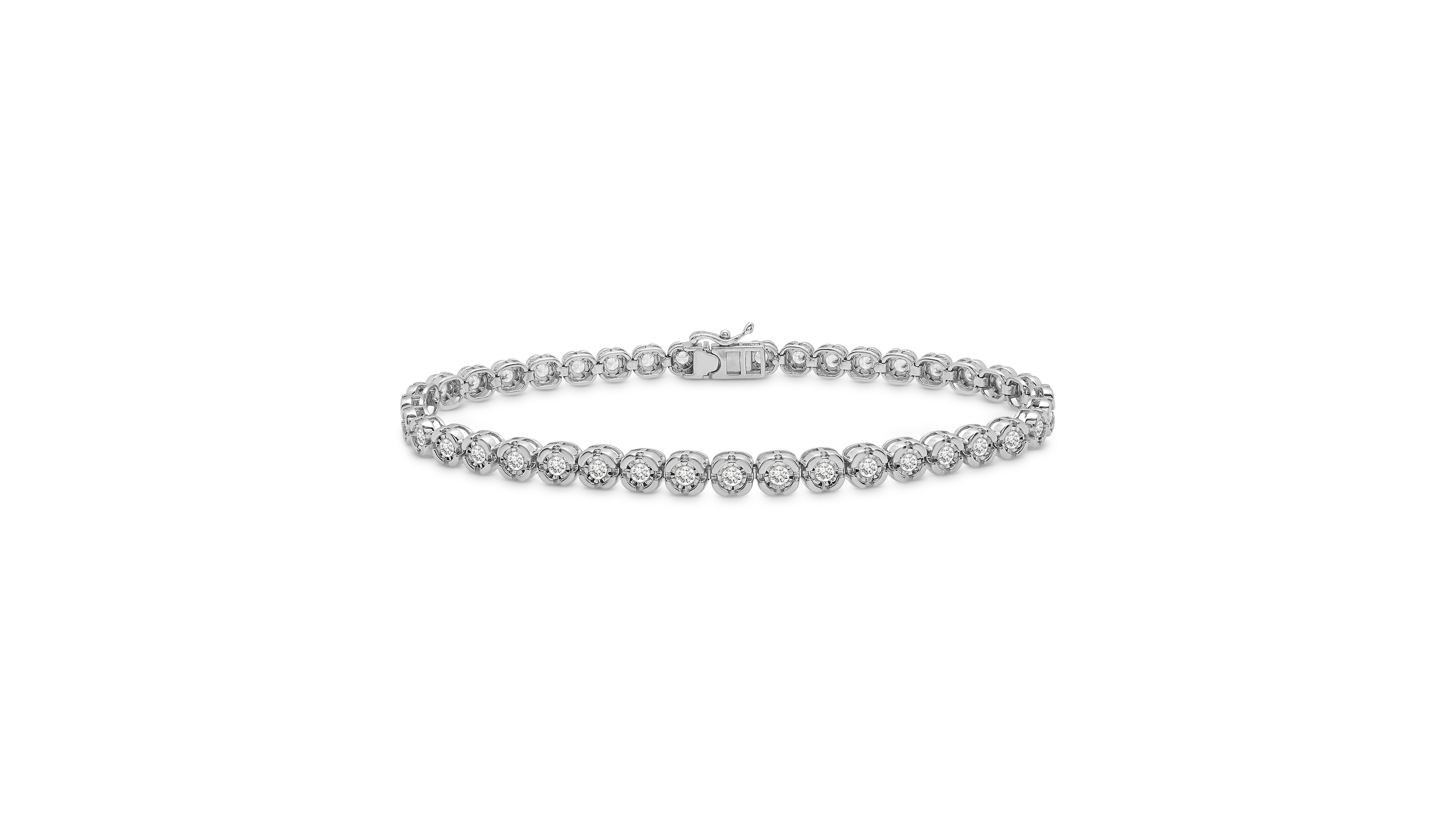 Men's Diamond Tennis Bracelet (1 ct. t.w.) in Sterling Silver