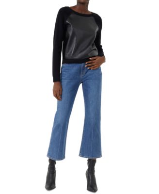 French Connection - Women's London Mixed-Media Top