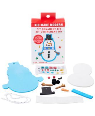 Kid Made Modern - DIY Foam Snowman Ornament-Making Kit
