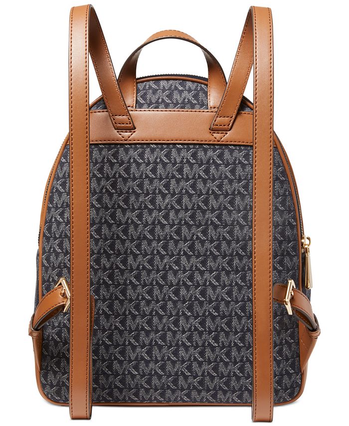 Michael Kors Signature Monogram Brooklyn Backpack & Reviews Handbags & Accessories Macy's