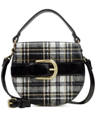 Patricia Nash - Annfield Plaid-Printed Leather Crossbody