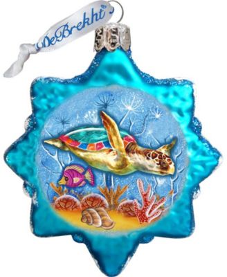 Under the Sea Mercury Holiday Ornaments, Set of 3