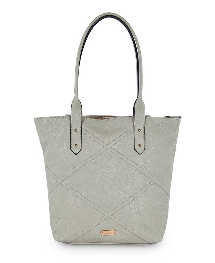 Michael Kors Aria Large Leather Tote - Macy's