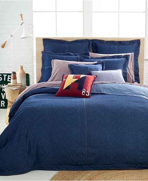 Tommy Hilfiger Closeout Full Queen Denim Duvet Cover Reviews