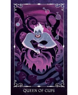 Disney Villains Tarot Deck and Guidebook Movie Tarot Deck Pop Culture Tarot by Minerva Siegel