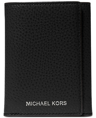 Michael Kors Men's Logo Trifold Wallet - Macy's