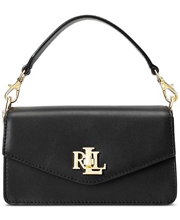 Ralph Lauren Crossbody Bag 9 x 6 x 3 Grey Brown