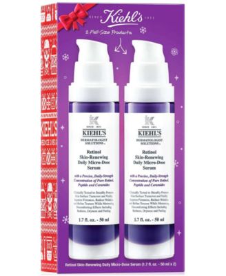 Kiehl's Retinol Skin-Renewing Daily Micro- Dose 2024 Serum Bundle