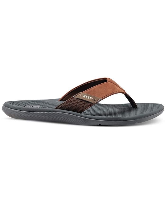 REEF Men's Santa Ana Padded & Waterproof Flip-Flop Sandal - Macy's