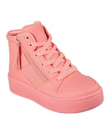 Little Girls Court High - Color Voltage Casual Sneakers from Finish Line