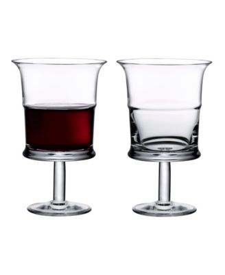 Jour Red Wine Glasses, Set of 2