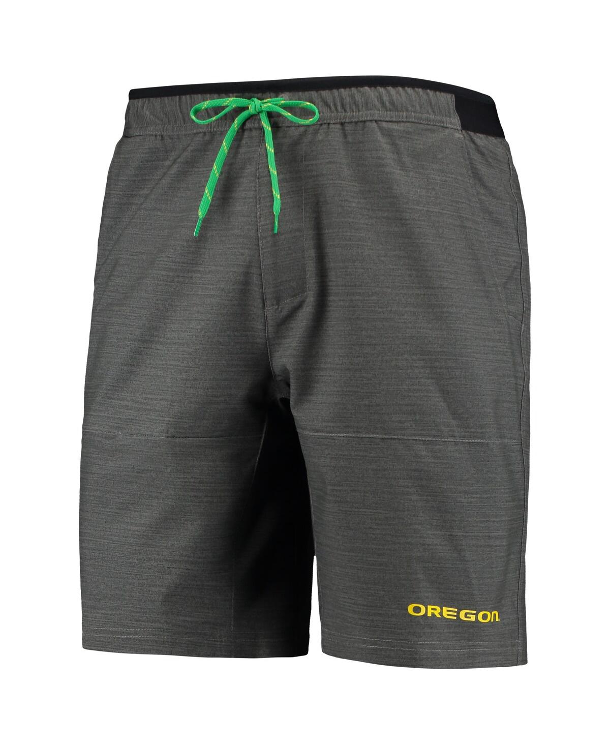 Shop Columbia Men's  Gray Oregon Ducks Twisted Creek Omni-shield Shorts