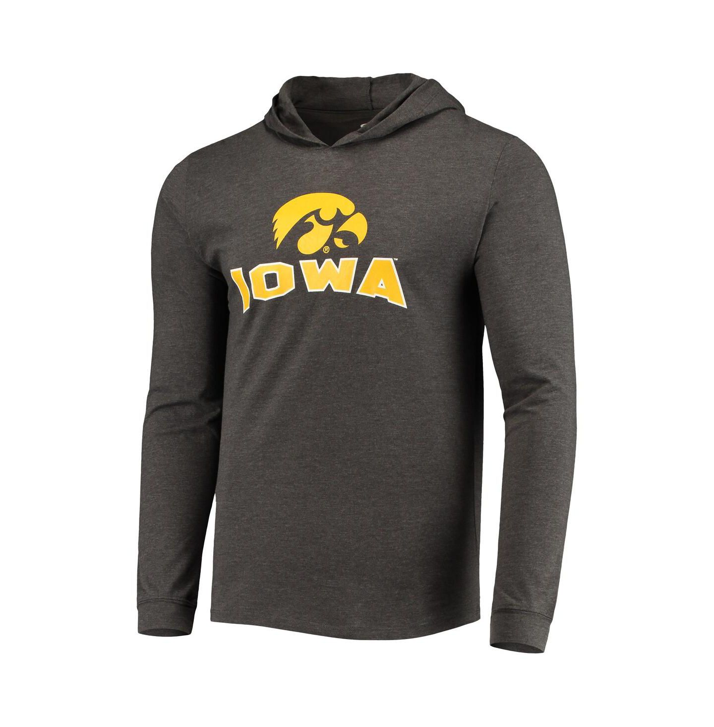 Мужской комплект для сна Concepts Sport Iowa Hawkeyes Meter: пижамы, джоггеры, Black — фото 3