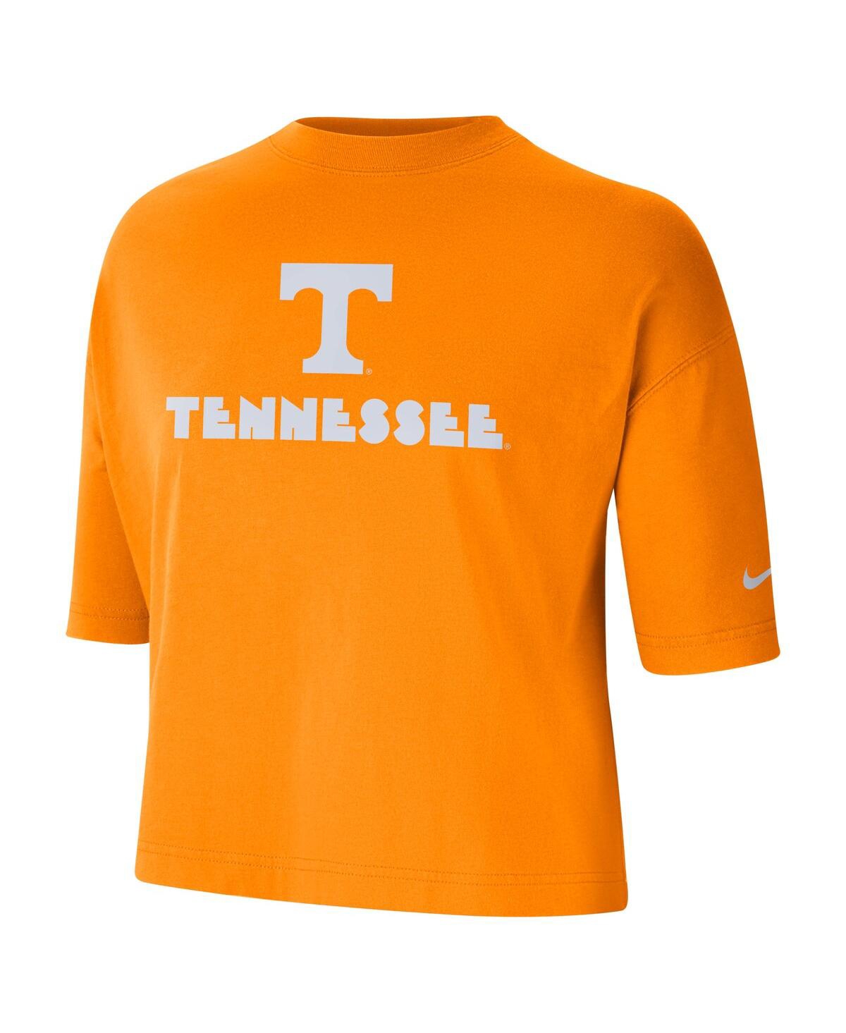 Women's NikeTennessee Volunteers Crop Performance T-shirt - Tennessee Orange